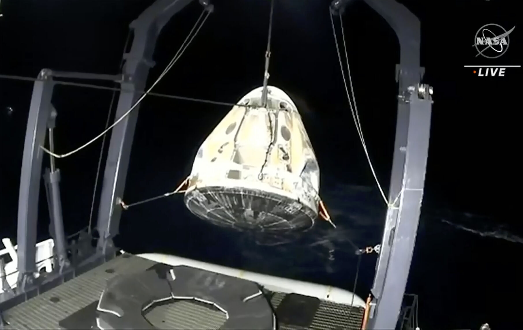SpaceX Astronauts Return